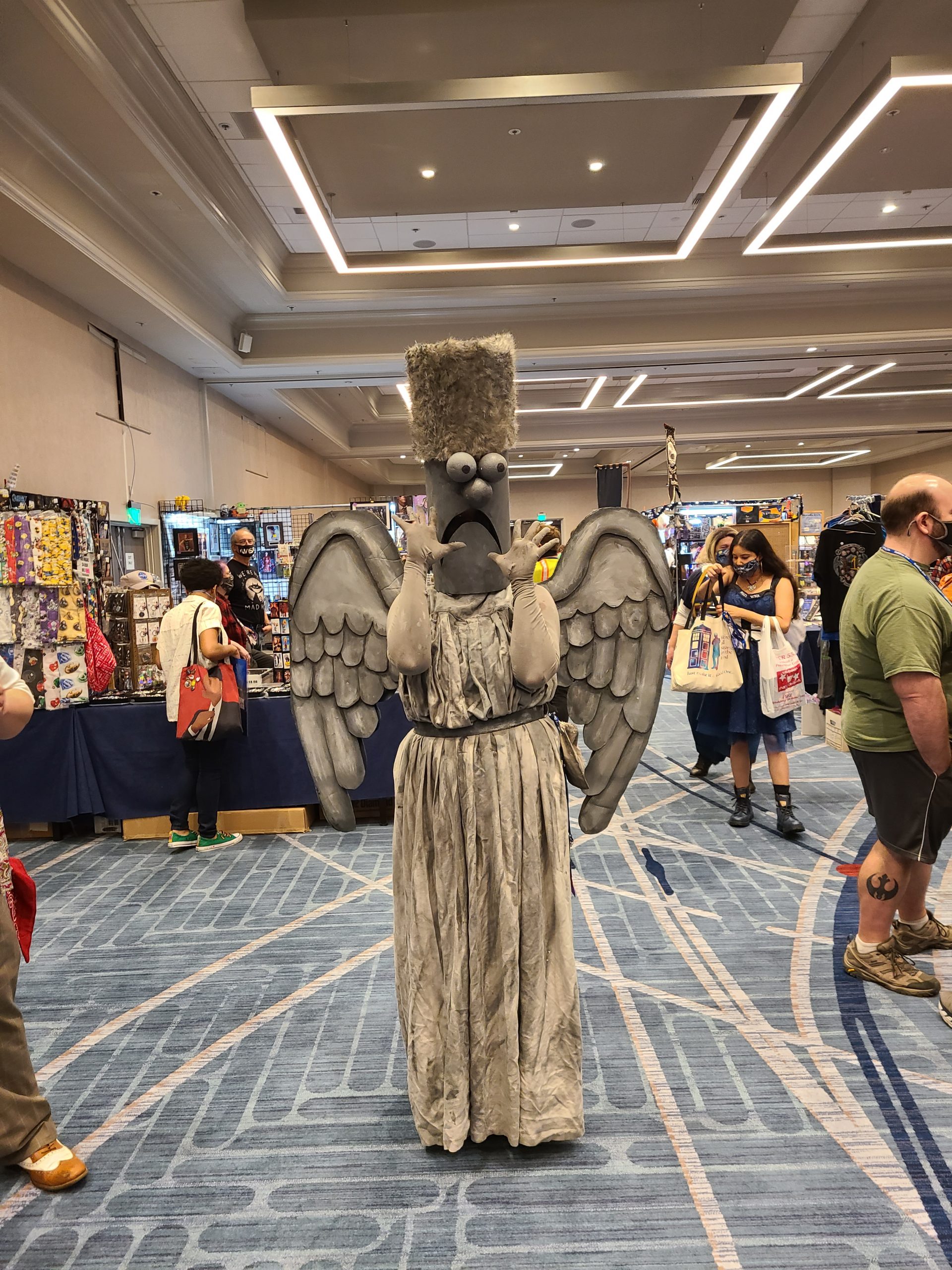 A Meeping Angel at Gallifrey One