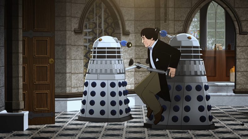 The Doctor Rides One of the Dizzy Daleks
