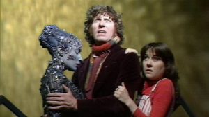 Eldrad, The Doctor, & Sarah Jane in The Hand of Fear